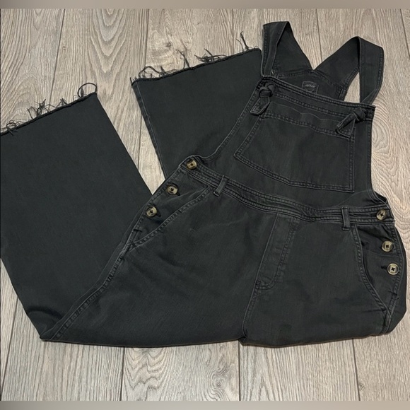 Aerie Grey Women's Jeans Overalls - Picture 7 of 8
